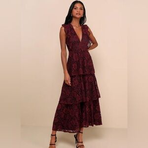 Lulus size medium red dress